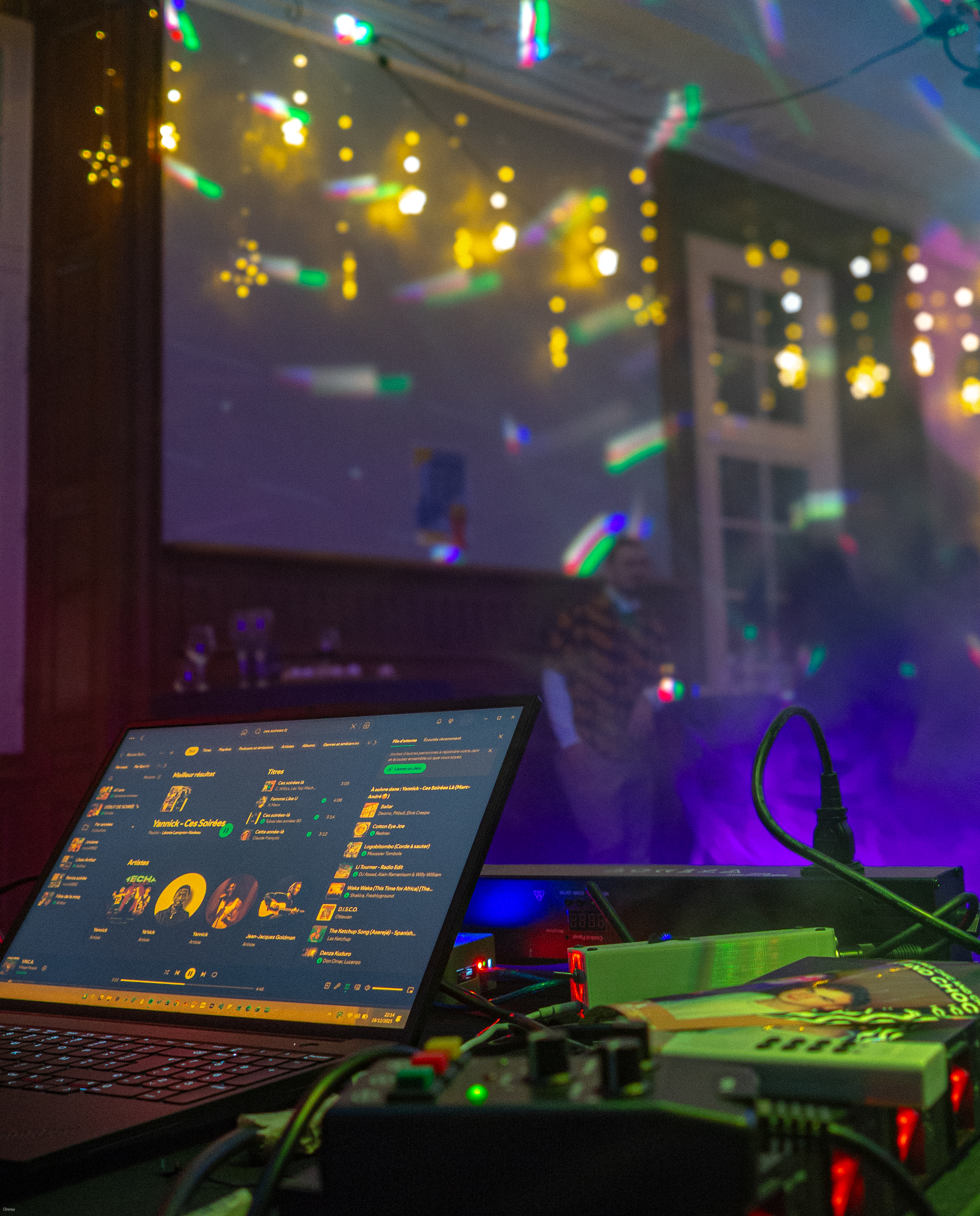 Regie DJ et effets lumineux en condition reelle